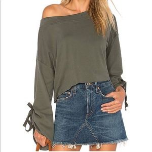 Free People Holala cropped sweatshirt